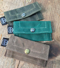 Waxed Canvas Tiny Pouch for Dice, Fire Kits or Wallets