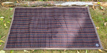 Lambswool-Lined Waxed Canvas Groundcloth with Matching Bucket Bag