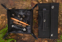 Adventure & Gaming Organizer: Handcrafted 3-Piece Waxed Canvas Set