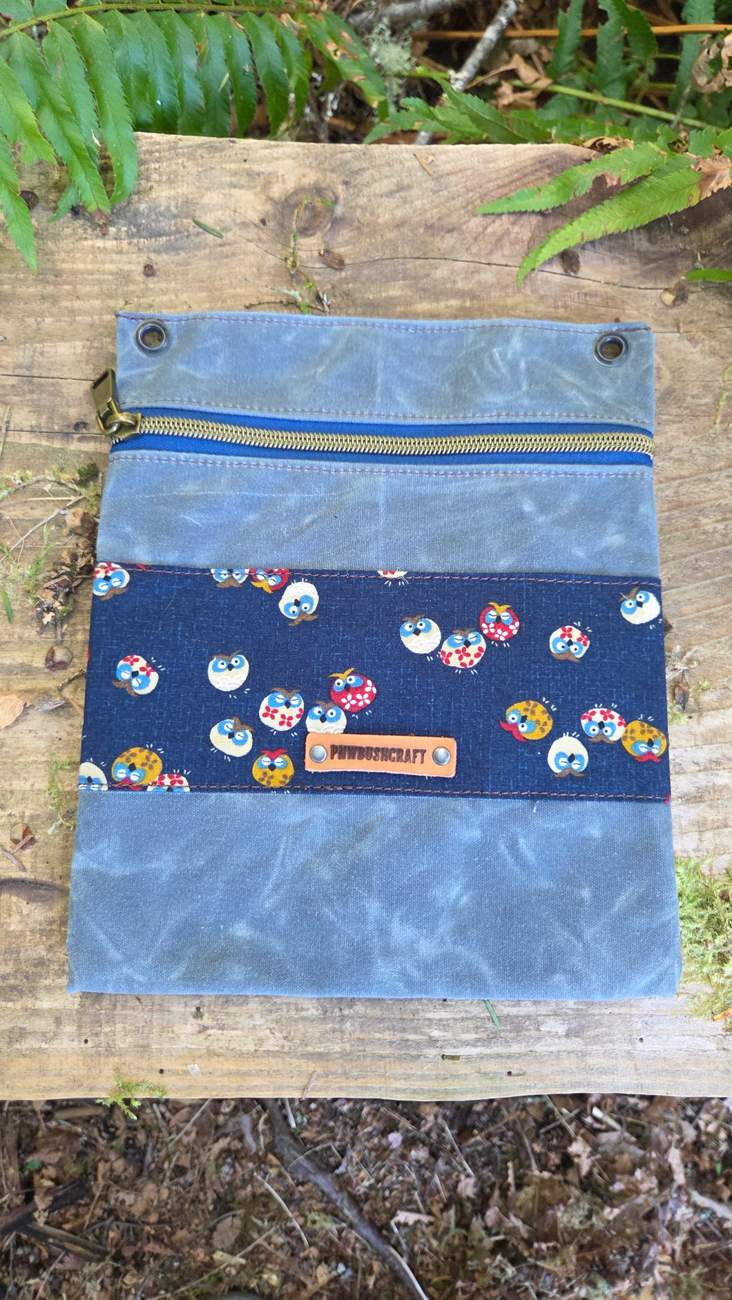 Slate Collection Waxed Canvas Gear Bag, Pouch, and Tray
