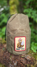 XL Cedar Bucket Bag | Tan Waxed Canvas | Official Smokey Bear Patch