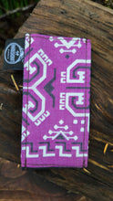 Purple Pocketknife Slips in Waxed Canvas