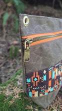 Waxed Canvas Zipper Pouch *Make it Monday*