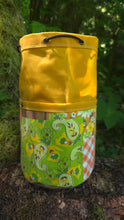 Vintage Fabric Cedar Bucket Bag