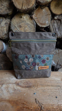 Waxed Canvas Zipper Pouch