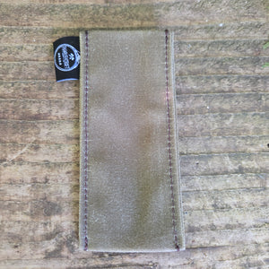 Tiny Pocketknife Bag Slip in Waxed Canvas Tall Size 3 *New Size*