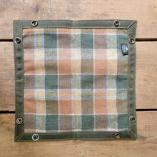 Waxed Canvas Travel Tray Lined Medium