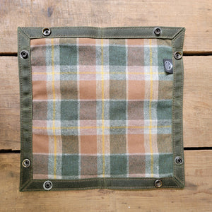 Waxed Canvas Travel Tray Lined Medium