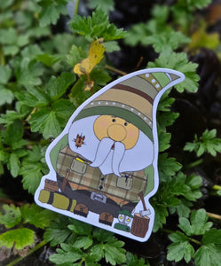 Bushcraft Adventure Gnome Stickers *Free U.S. Shipping*