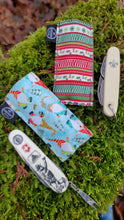 Holiday Tiny Pocketknife Bag Slip in Waxed Canvas