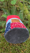 Small Cedar Bucket Bag with Patchwork Pockets