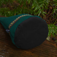 PNWBUSHCRAFT  Vintage Green Wool Bucket Bag *Make it Monday*