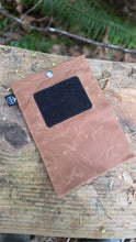 Waxed Canvas Ditty Bag with Patch Panel