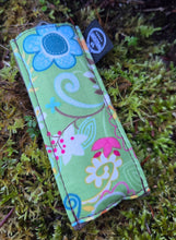 Bold Floral Pocketknife Slips in Waxed Canvas