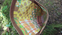 Waxed Canvas Two Snap Notebook Pouch  with Vintage Lining Built Bigger for the Trail