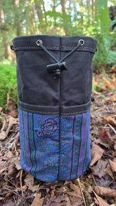 Black Waxed Canvas Bucket Bag – Vintage Vibes, Built for the Wild