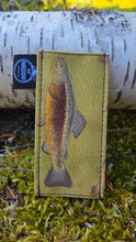 Vintage Robert Kaufman Fish Knife Slip Handmade Waxed Canvas Pocketknife Sleeve Upstream