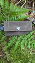 Waxed Canvas Tiny Pouch for Dice, Fire Kits or Wallet