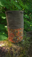 Vintage Fabric Cedar Bucket Bag