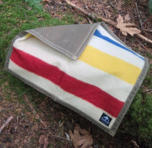 Mid Century JCPenney Wool Camp Blanket Jr. Groundcloth