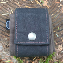 Deep Waxed Canvas Foraging Pouch – Hip Bag for Adventure
