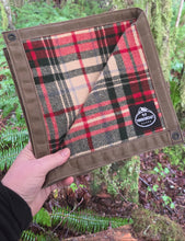 Jr Groundcloth – Waxed Canvas and Vintage Plaid Wool Combo