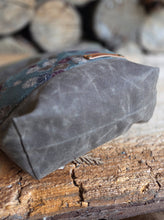 Waxed Canvas Zipper Pouch