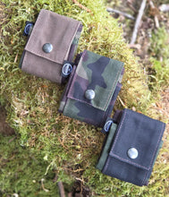 Woodland Camo Waxed Canvas Foraging Bag, Hip Pouch by PNWBUSHCRAFT