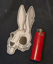Big Death Bunny Vinyl Sticker – 5.5" of Trouble FREE U.S Shipping