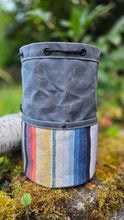 Heritage Medium Cedar Bucket Bag with 19th Century Serape Pockets