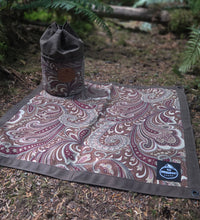 Jr Groundcloth – Waxed Canvas & Paisley