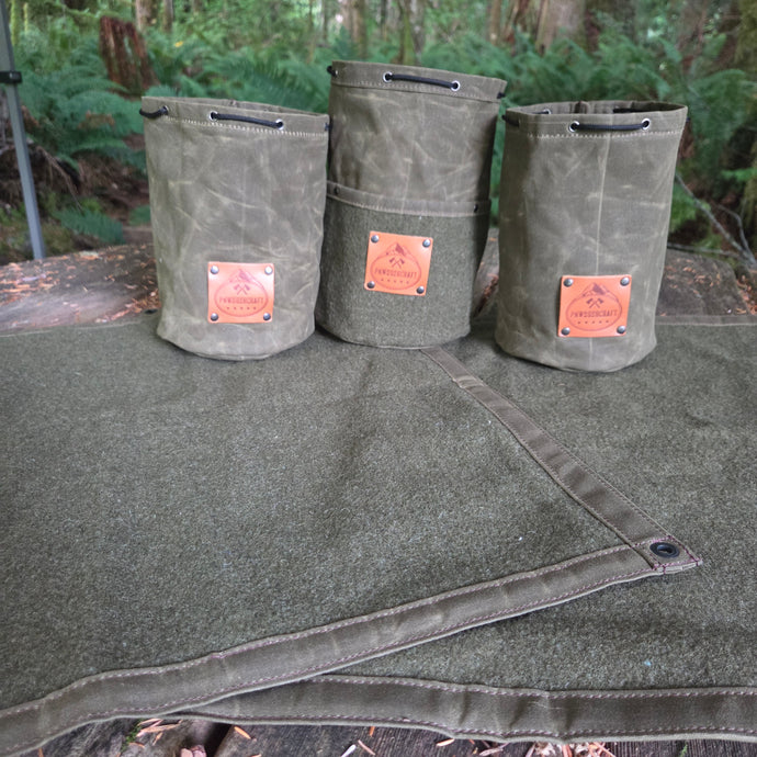 US Army Blanket Collection Waxed Canvas Gear