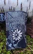 Bold Floral Pocketknife Slips in Waxed Canvas