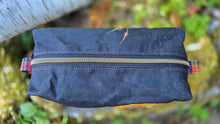 Waxed Canvas Grooming Bag – Built for the Trail, the Truck, and the Cabin - 1960s Vintage BSA Patch