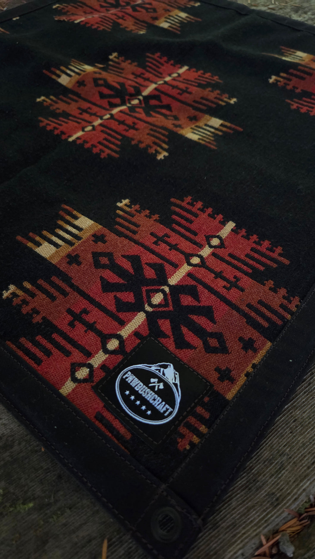 Limited Edition Waxed Canvas Junior Ground Cloth for Hiking, Camping and Bushcraft