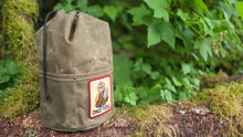 XL Cedar Bucket Bag | Tan Waxed Canvas | Official Smokey Bear Patch