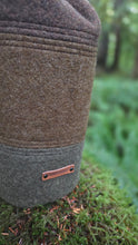 Pieced Vintage Army Wool Bucket Bag