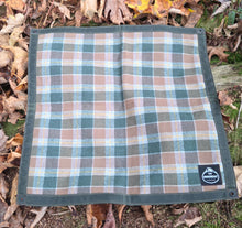 Jr Groundcloth – Green Waxed Canvas & Wool Combo