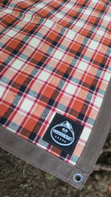 Jr Groundcloth – Waxed Canvas & Flannel Combo