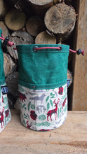 Flannel Forest Cedar Bucket Bags – Small, Medium, and Large