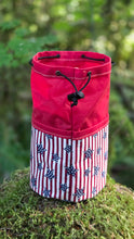 Stars and Stripes Red Cedar Bucket Bag