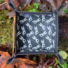 Death Bunny Waxed Canvas Travel Tray