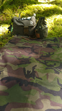 Woodland Camo Ground Cloth Waxed Canvas