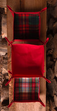 Red Waxed Canvas Medium Travel Trays for your Gear or EDC