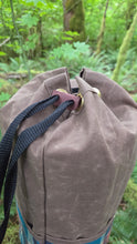 Extra Large Waxed Canvas Cedar Bucket Bag -Make it Monday Edition