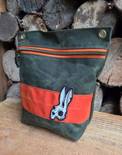 Waxed Canvas Zipper Pouch