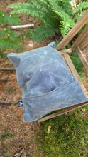 Waxed Canvas and Sturdy Flannel Pillow Bag