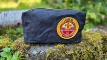 Waxed Canvas Grooming Bag – Built for the Trail, the Truck, and the Cabin - 1960s Vintage BSA Patch