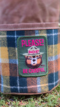 Smokey Bear Cedar Waxed Canvas Bag Bucket Bag