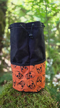 Orange Skulls XL Cedar Bucket Bag